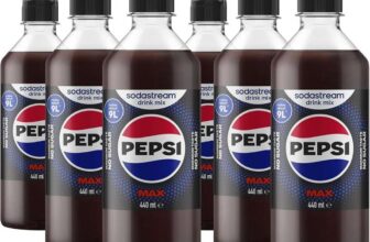 SodaStream Pepsi MAX Drink Mix, 6x440ml Pack Sugar Free Cola Syrup for Sparkling Water Makers at checkout (£19.32-£15.97 S&S)