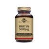 Solgar Biotin 5000g 100 Vegi Capsules