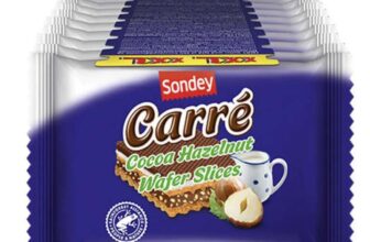 Sondey XXL Cocoa Hazelnut Wafer Slices 12 x 25g(300g)