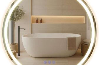 Songmics 51 cm Anti-Fog Bathroom Mirror with Adjustable LED Lights W/Voucher