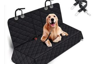 Sonhomay Dog Car Seat Cover Waterproof Non-Slip Back Seat Universal