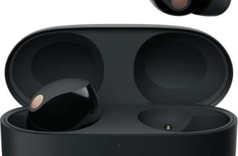 Sony WF-1000XM5 Wireless Noise Cancelling Earbuds, Black/Smoky Pink