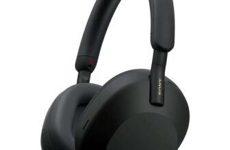 Sony WH-1000XM5 Wireless Noise Cancelling Headphones (3 Year Warranty) Black, Blue, Silver, Pink