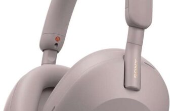 Sony WH-1000XM5 Wireless Over-Ear Headphones, Premium Active Noise Cancelling with Spatial Audio – Pink / Black / Silver – w/Voucher