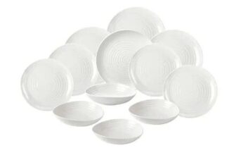 Sophie Conran White 12 Piece Coupe Shape Set