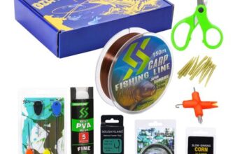 Sougayilang Carp Fishing Tackle 9-Tool Set: PVA, Knot Puller, Scissors