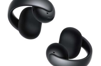 Soundcore AeroClip by Anker, Open-Ear Earbuds, Clip-On Headphones (Midnight Black/Champagne Mist/Rosy Brown) – Sold by AnkerDirect UK FBA