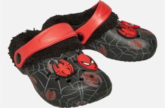 Spiderman Fur-Lined Infant Clogs, sizes 10 – 13
