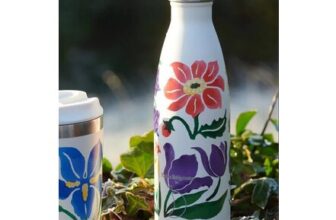 Spring Flowers Chillys Insulated Bottle