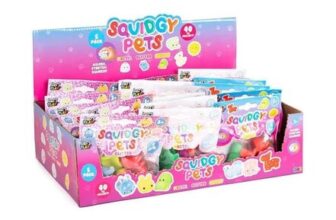 Squidgy Pets Sensory Toy 5 Pack X4