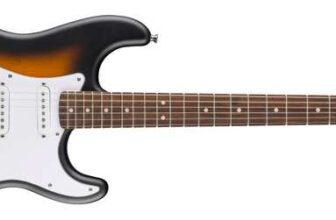 Squier by Fender Debut Stratocaster HT HSS Electric, Sunburst