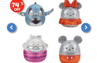 Squishmallows Disney 5 Soft Toy Mickey 4 Pack Box Set