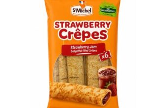 St Michel Strawberry Jam Crepes, 6 Pack