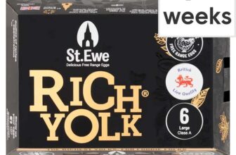 St. Ewe Rich Yolk Large Free-Range Eggs 6 Pack – Clubcard Price