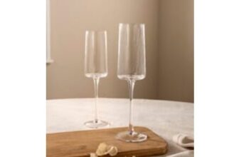 Stacey Solomon Hammered Champagne Glasses – Set of 2