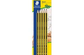 Staedtler Noris School Graphite Pencils HB Pack of 5 Grey
