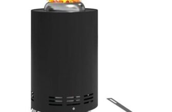 Stainless Steel Smokeless Wood Burning Firepit Garden Fire Pit