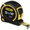 Stanley Tylon Pocket Tape 3m/10ft Carded – S&S £3.98