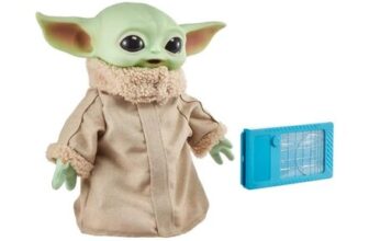 Star Wars Grogu with Learning Tablet Plush