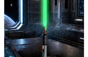 Star Wars Luke Skywalker Green Lightsaber Desk Lamp