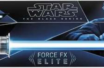 Star Wars The Black Series Obi-Wan Kenobi Force FX Elite Lightsaber Collectible with Advanced LED and Sound Effects