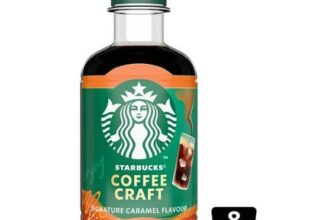 Starbucks 260ml Signature Caramel Flavour Concentrated Iced Coffee