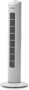 Status IONOS 32 Inch Oscillating Tower Fan, White 3 Speeds, Compact Storage, Slim Design, Modern, ION32TOWERFN1PB