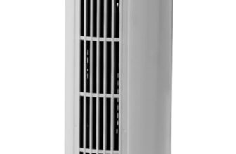 Status IONOS 32 Inch Oscillating Tower Fan, White 3 Speeds, Compact Storage, Slim Design, Modern, ION32TOWERFN1PB
