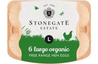 Stonegate Estate Organic Large Free Range Eggs