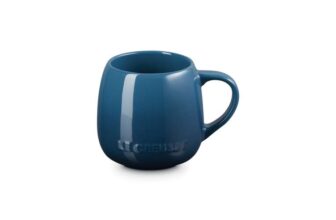 Stoneware Coupe Mug – Deep Teal
