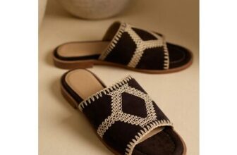 Suede Raffia Sandals