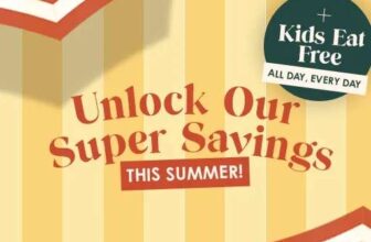 Summer Rewards Members: Free Gelato on visit 1, 25% off food on visit 2, and 50% off food on visit 3 via app