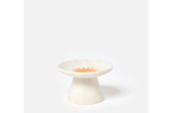 Sun Pedestal Ceramic Ring Holder