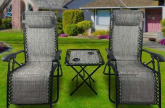 Sun Recliner Table Set – Sold & Shipped by DIRECT IMPORT UK LIMITED