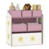 Sun & Stars 3 Tier Shelf with 6 Fabric Storage Boxes