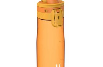 Super Sparrow Water Bottle 750ml – Orange, One-Tap TouchGulp Bottle