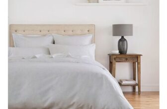 Superking Cloud Grey Fitted Sheet 250TC