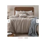 Superking Stone Brooklyn Duvet Cover Set
