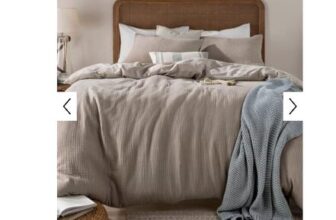 Superking Stone Brooklyn Duvet Cover Set