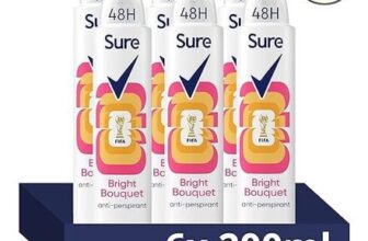 Sure Women FIFA World Cup 2026 Bright Bouquet Deodorant Spray 200ml X6