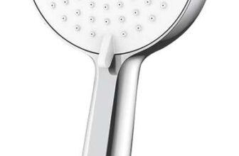 Swirl Hand Shower Chrome/White 120mm x 262mm (934PG) (Free C&C at limited locations)