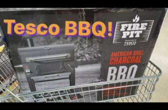 T. Fire Pit Barrel Charcoal BBQ & Smoker – Front Tray & Cover instore Consett