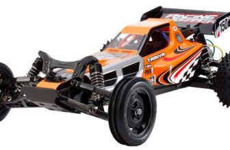 TAMIYA 300058628 Figure 1:10 Racing Fighter (DT-03) The Real Remote Control Car, RC Vehicle incl ESC
