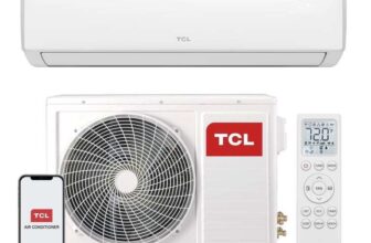 TCL 12000 BTU Smart A Wall Mounted Split Air Conditioner with Heat Pump