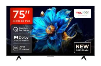 TCL 75 QLED P7K-UK 4K Smart TV 2025 75P7K-UK – 2 Year Warranty – With Code
