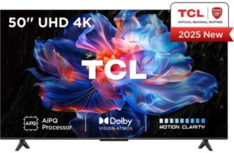 TCL V6CUK 50 4K Ultra HD DLED HDR Google Smart TV – 50V6CUK With Code When Paying With Balance / £212.40 with 10% Off Sold By Hughes