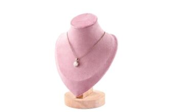 TINGSING Velvet Necklace Display Stand