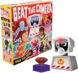 TOMY Games Beat the Camera – Sneak Past Security, Steal Gem, Disable Alarm – Treasure Hunt Birthday Party and Family Indoor Games – for Kids 3 Years