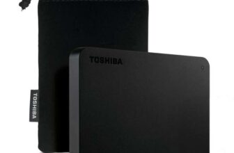 TOSHIBA Canvio Basics Portable Hard Drive – 1TB, Black – Free C&C