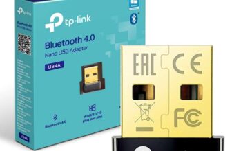 TP-Link UB4A Nano USB Bluetooth Adapter for PC, USB Bluetooth Dongle for PC, Broader Coverage, Supports Windows, Plug&Play, Nano-Sized